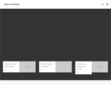 Tablet Screenshot of dhyey.com